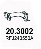 ASSO 20.3002 Exhaust Pipe